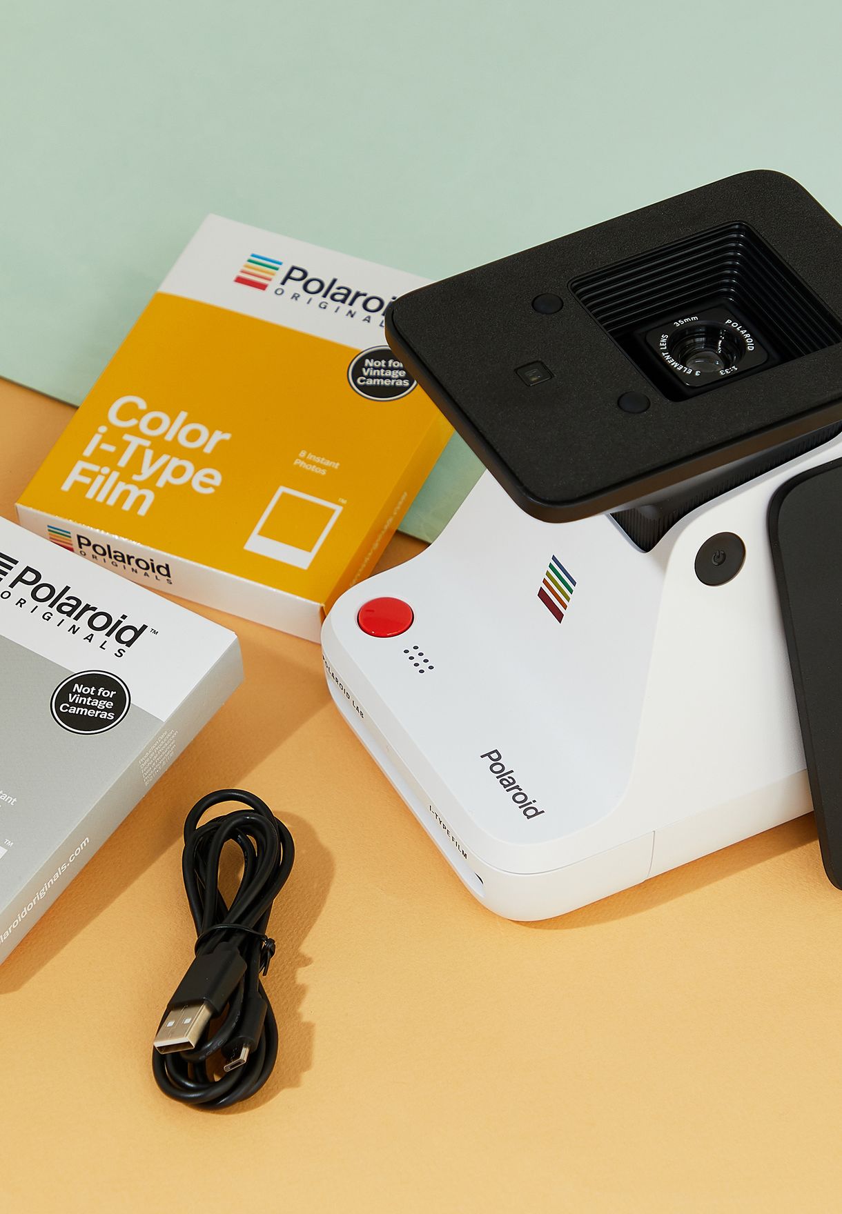 Everything Box Polaroid Lab With Color & B&W Film