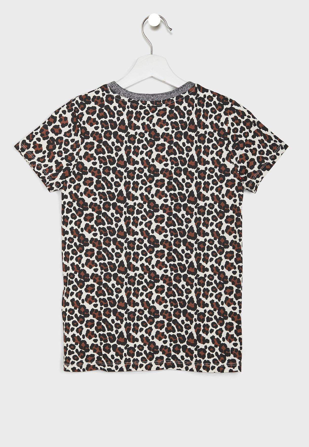 Buy Guess brown Kids All-Over Leopard Print T-Shirt for Kids in Dubai, Abu  Dhabi