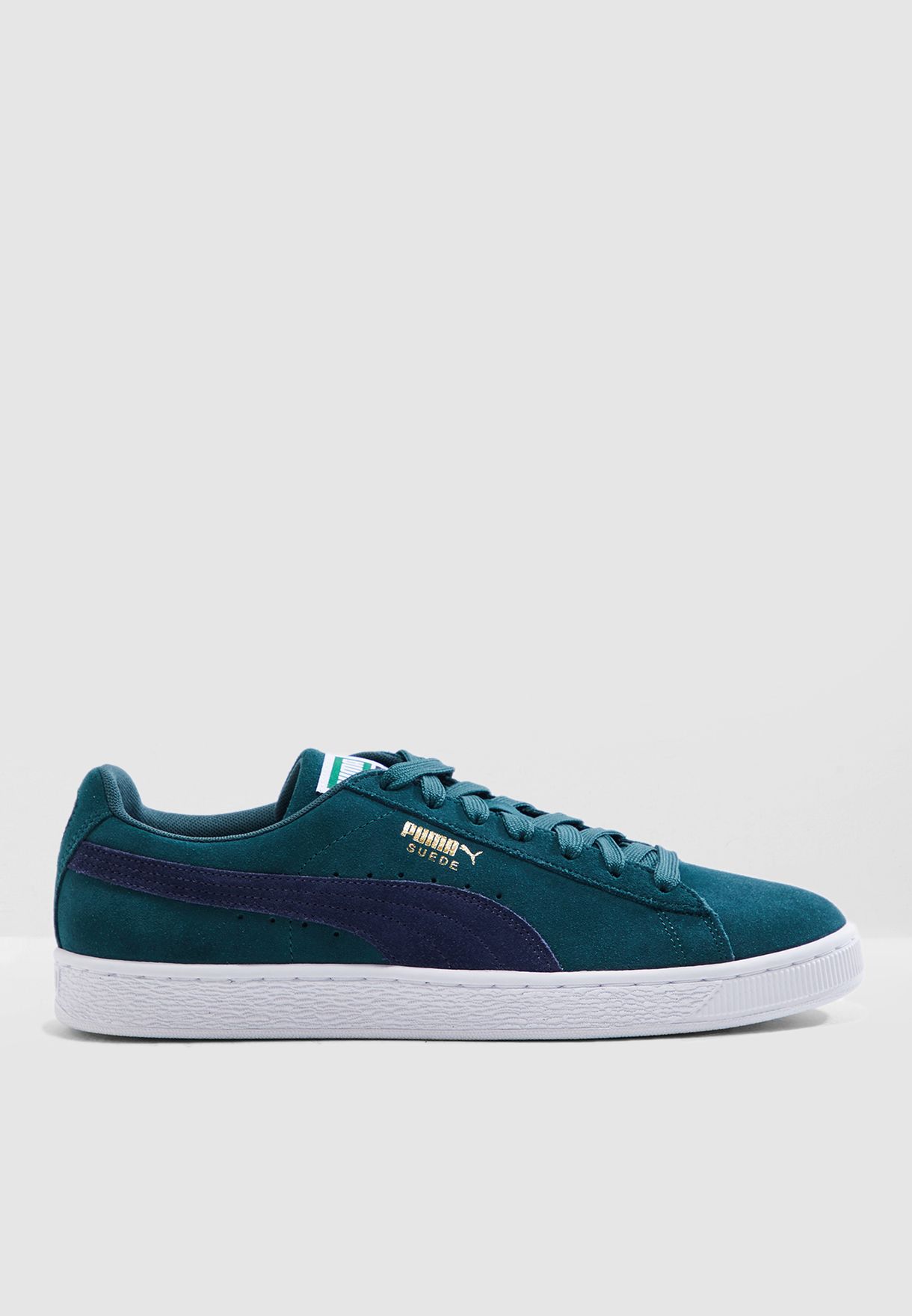 puma suede classic green