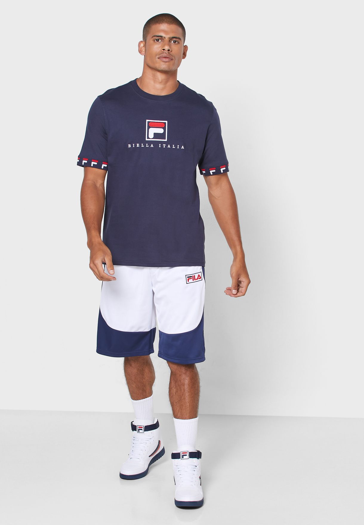 fila short set for men