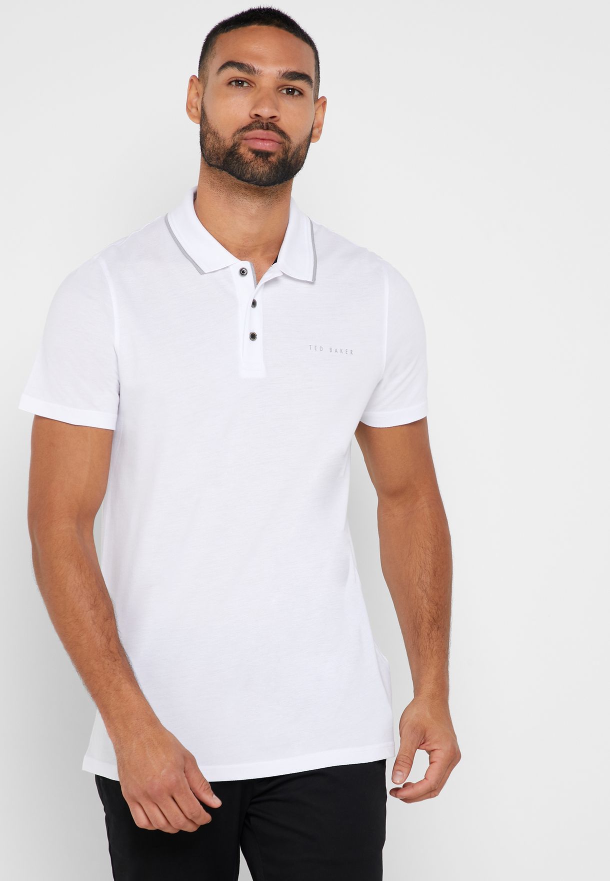 ted baker white polo