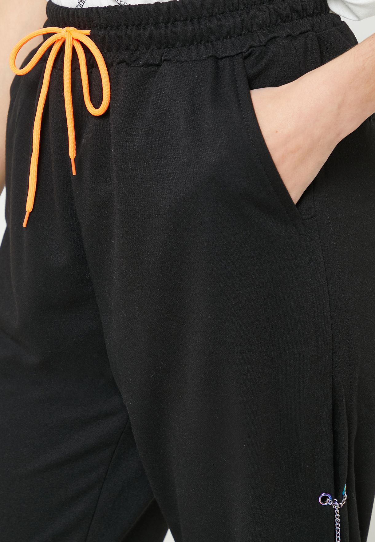 Contrast Side Panel Joggers