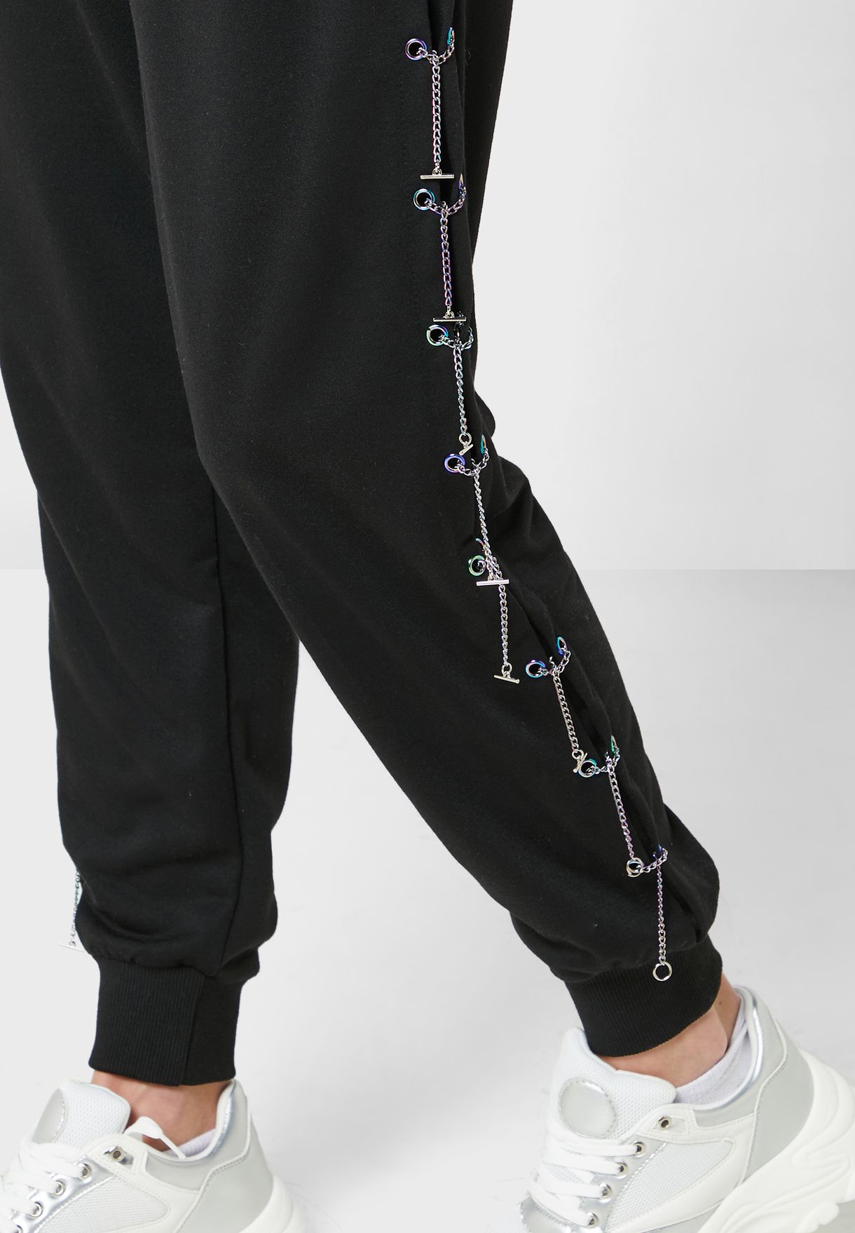 Contrast Side Panel Joggers