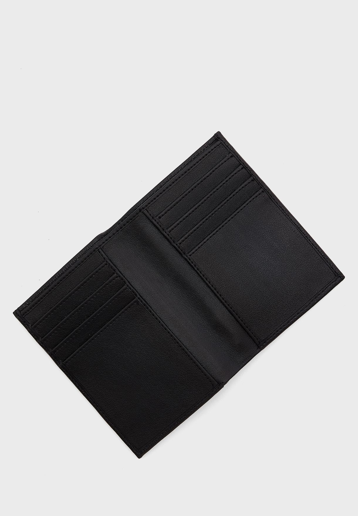 Webbing Detail Bi Fold Wallet