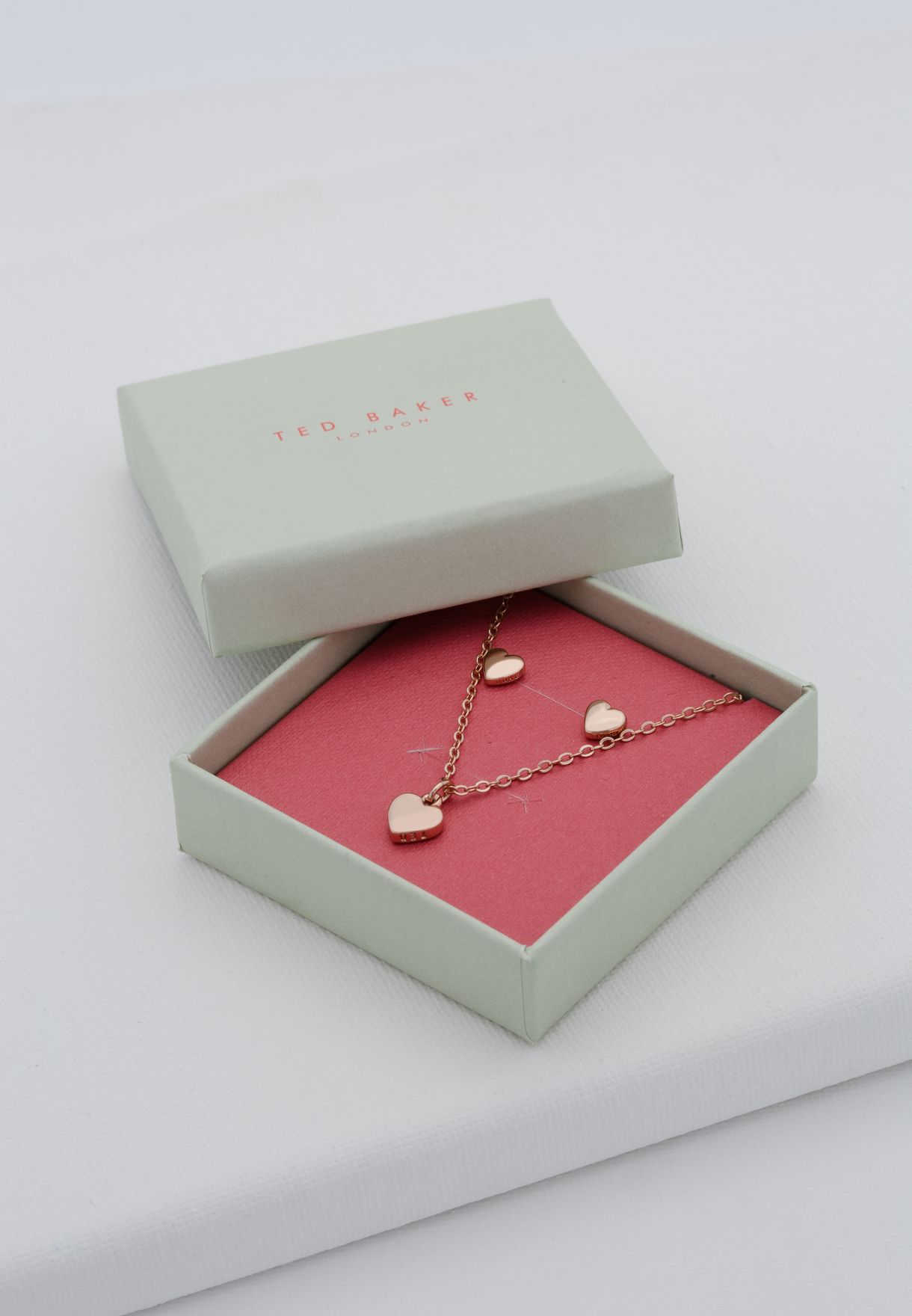 Amoria Sweetheart Necklace+Earrings Set
