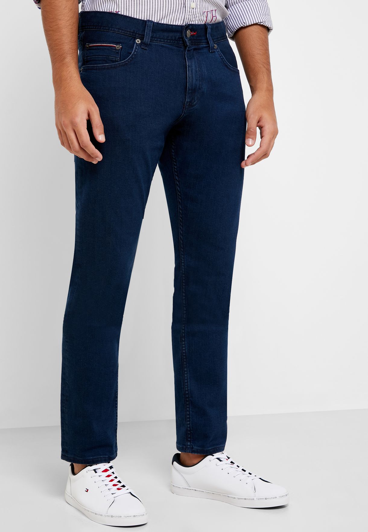 tommy hilfiger men's slim fit jeans