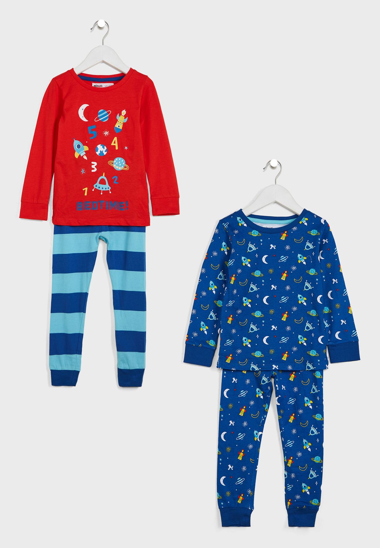 Kids 2 Pack Assorted Pyjama Set