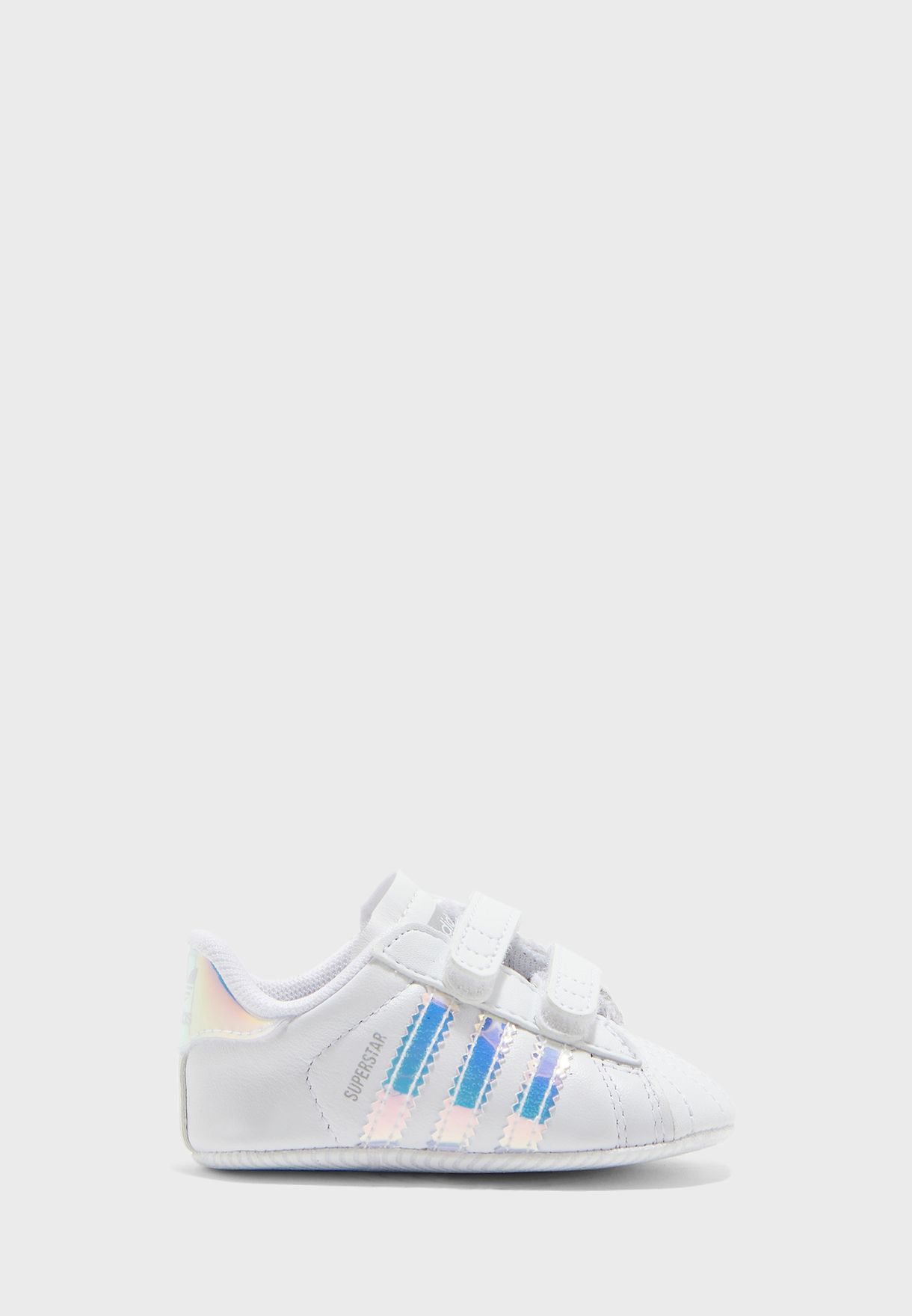 adidas superstar crib shoes white