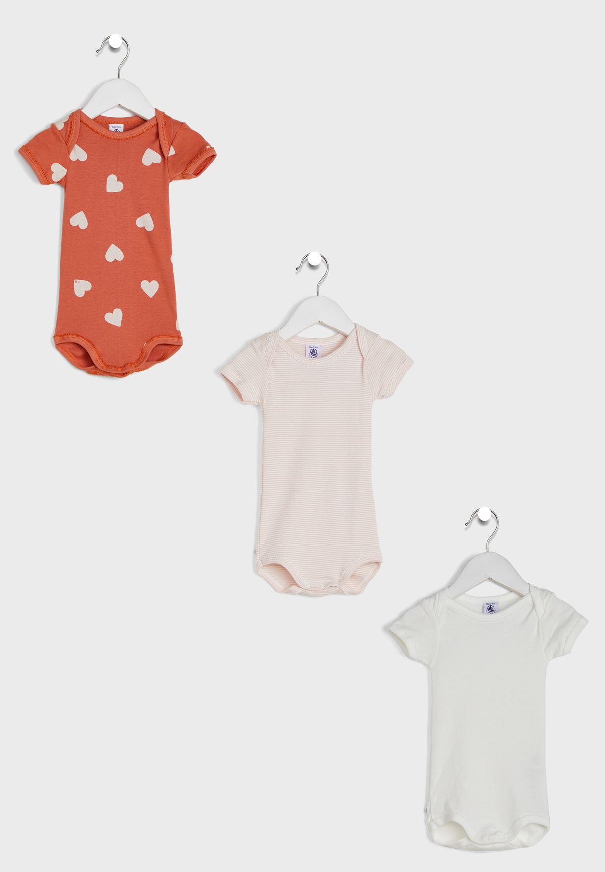 Infant 3 Pack Printed Bodysuits