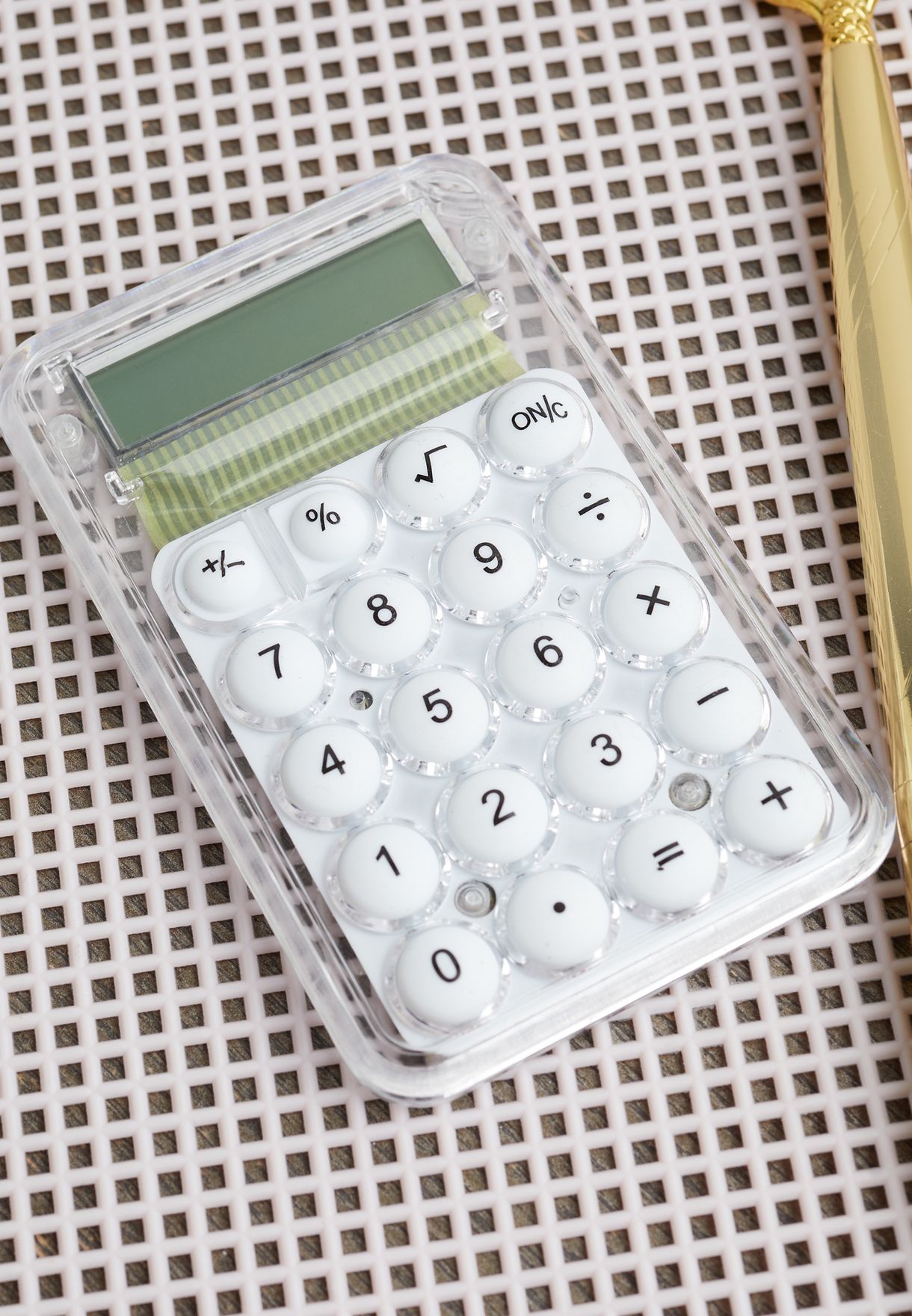 White Clear Calculator