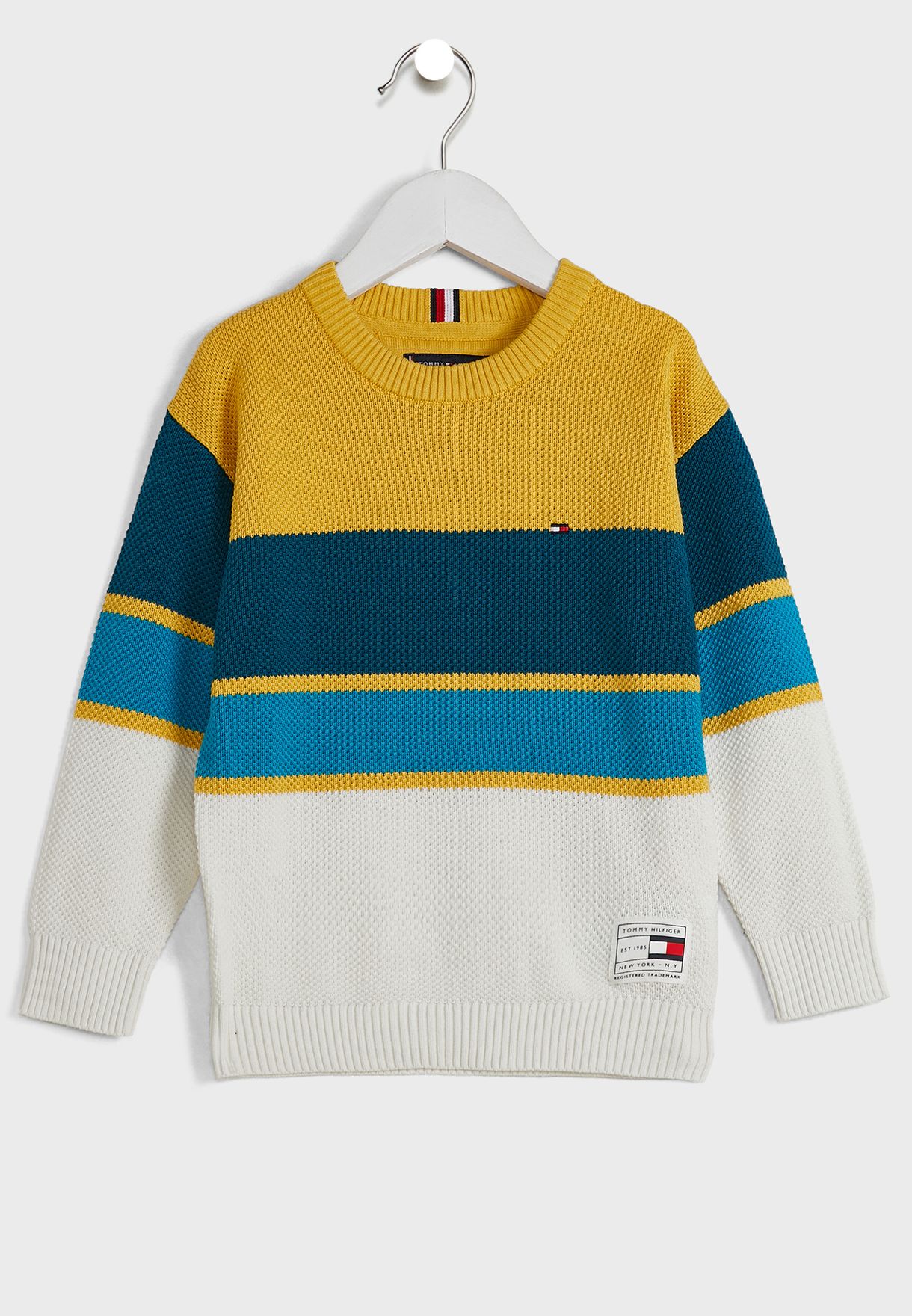 Kids Structure Rugby Striped Sweater