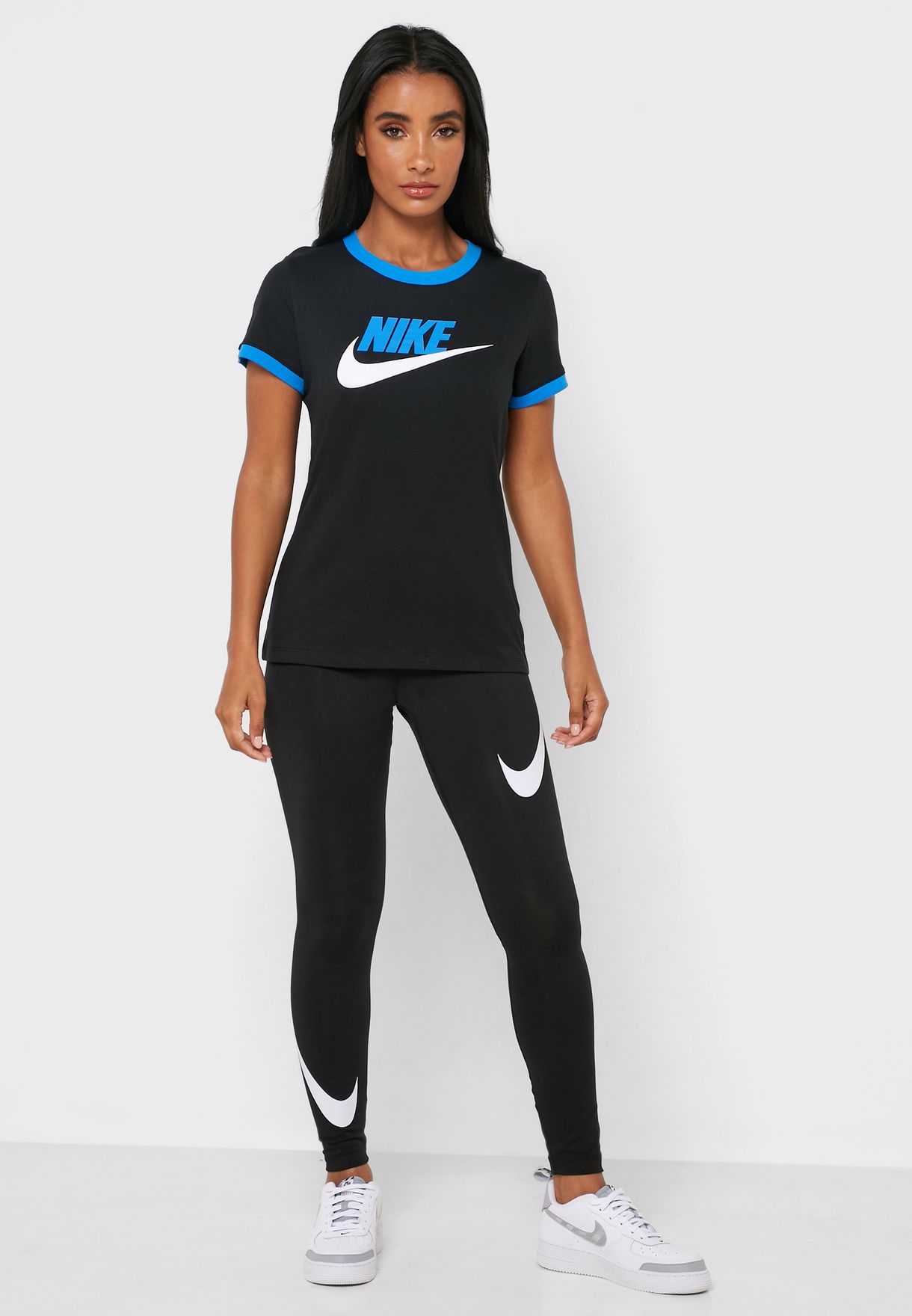 Buy Nike black NSW Leg-A-See Swoosh 