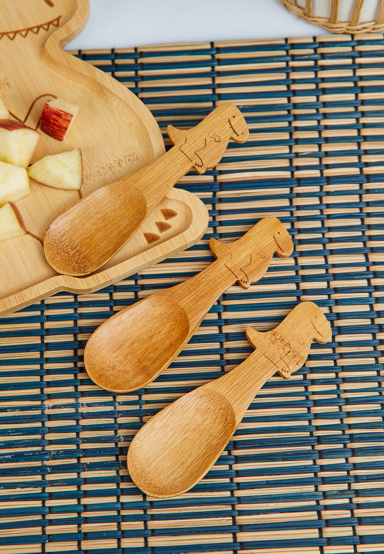 T-Rex Bamboo Spoons - Set Of 3
