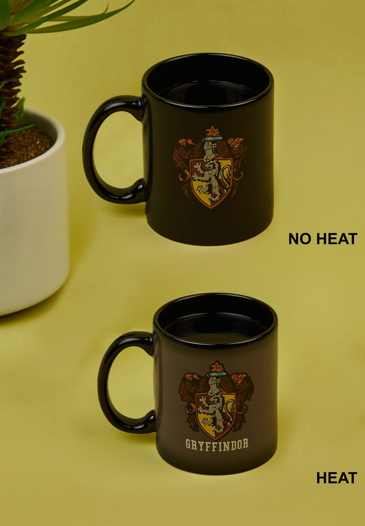 Harry Potter Gryffindor Heat Change Mug Black 