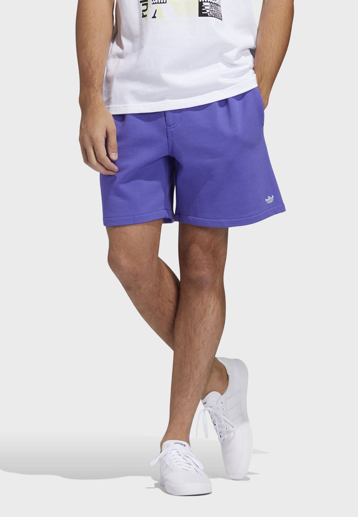 adidas Originals purple Shmoo Shorts 
