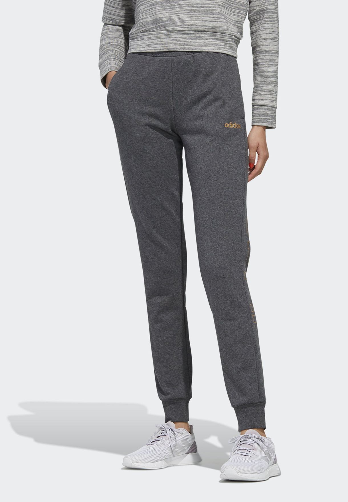 womens adidas grey sweatpants