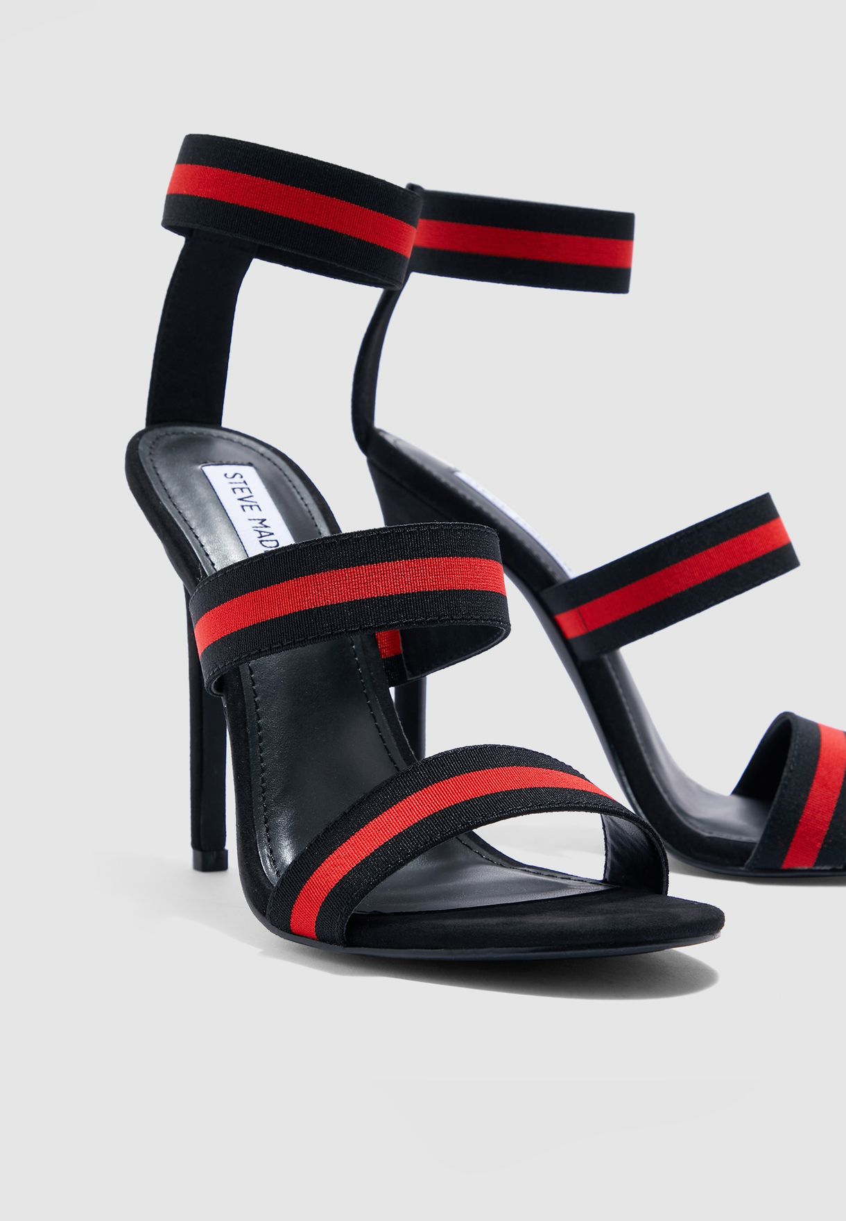 steve madden black and red heels