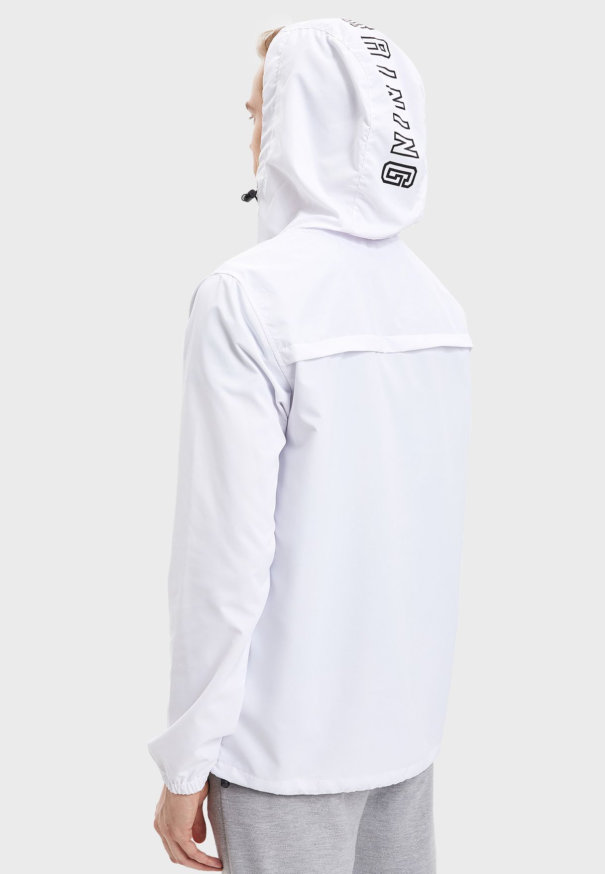 michael kors white windbreaker