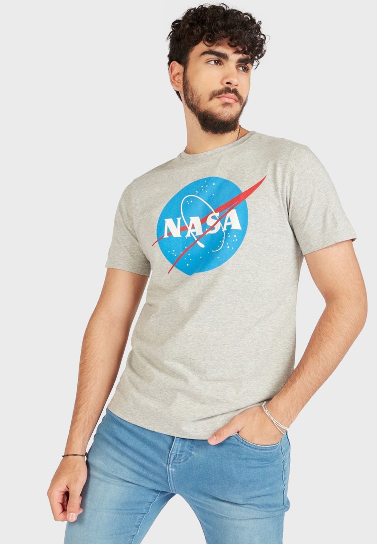 Nasa Crew Neck T-Shirt