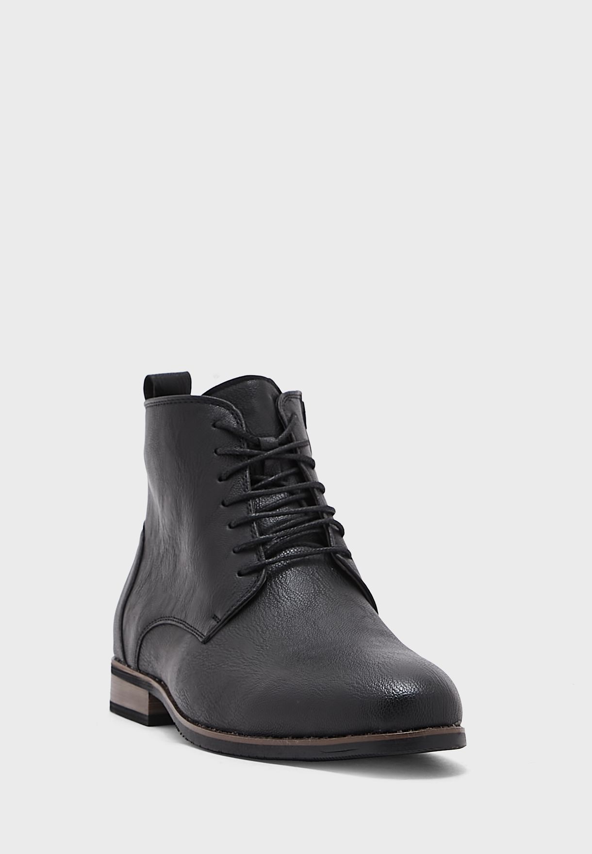 Casual Lace Up Boots