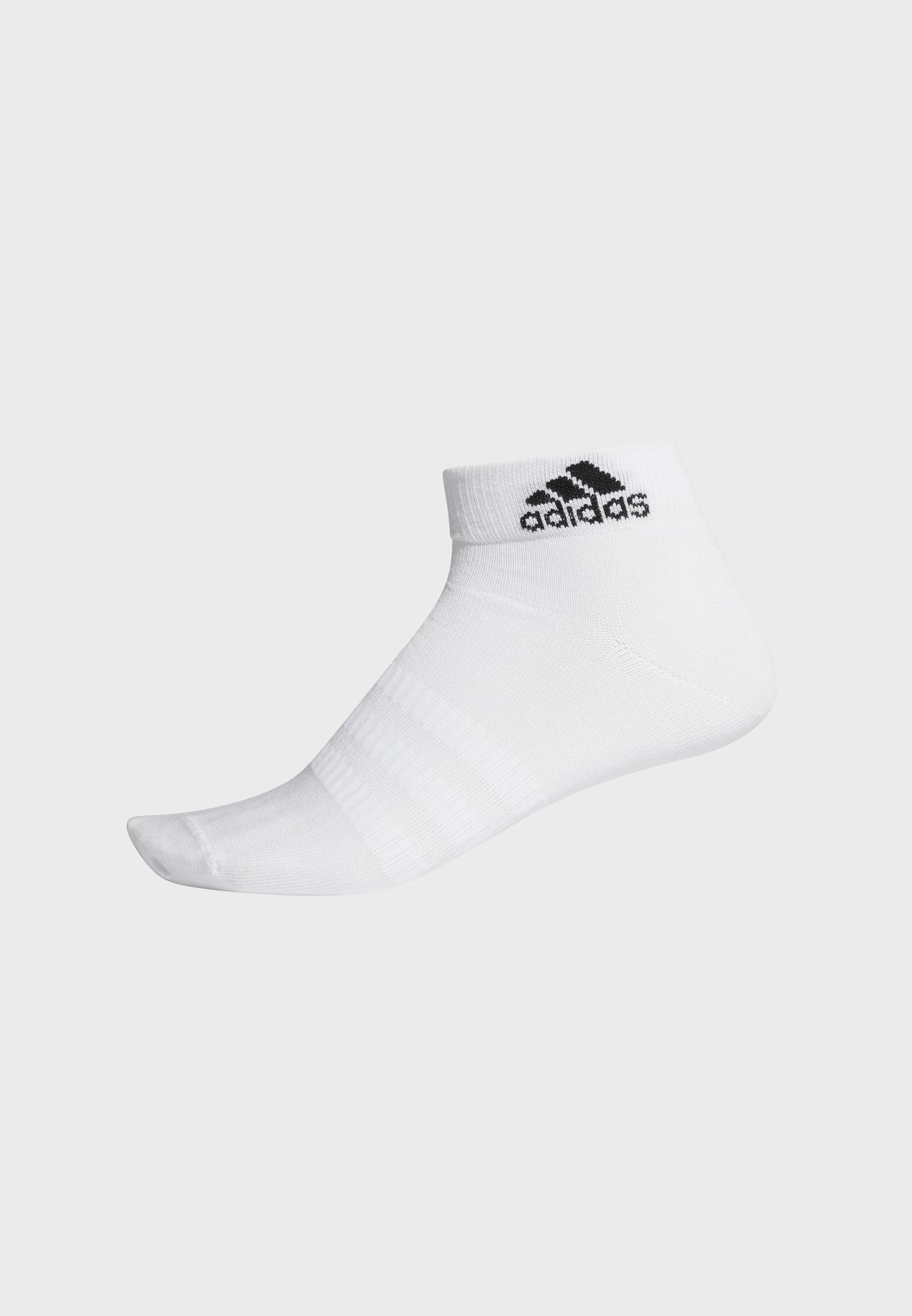 adidas white ankle socks mens