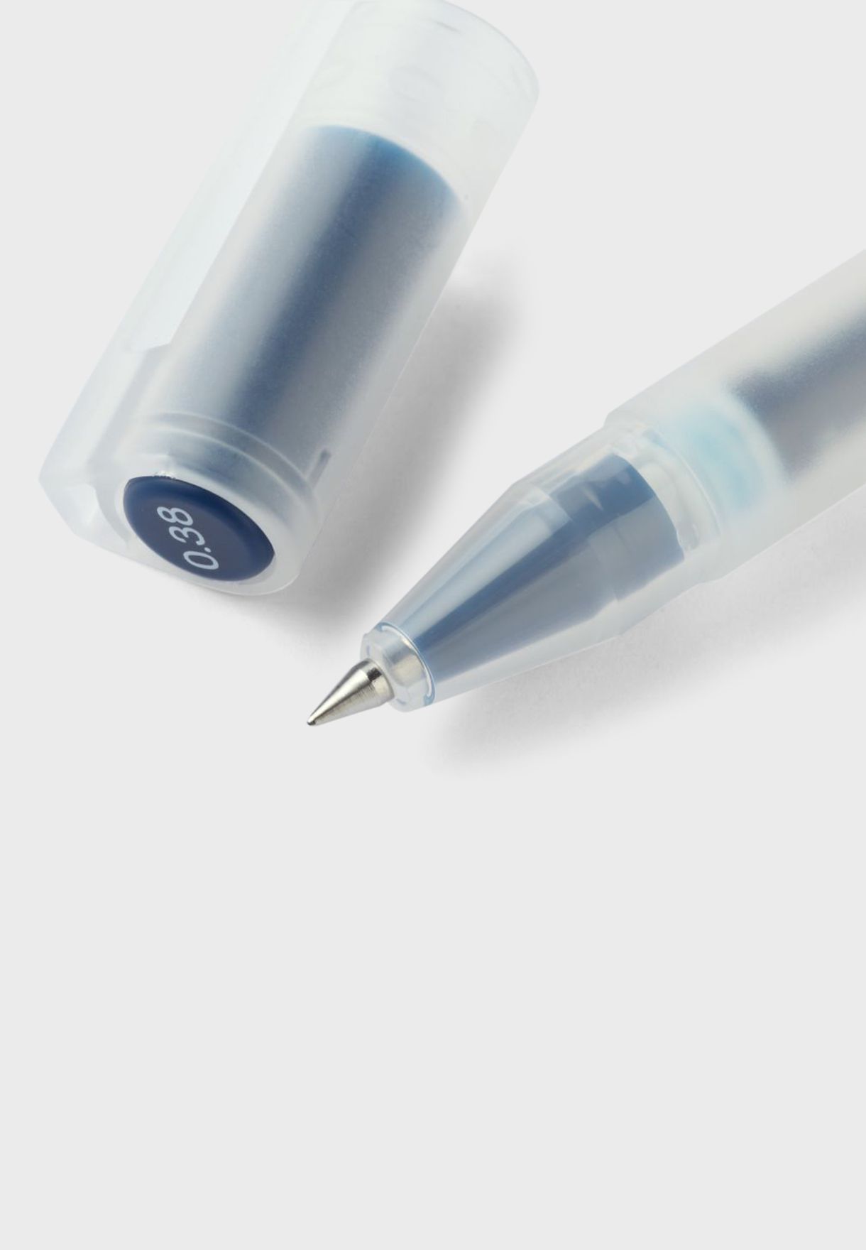 Gel Ink Ballpoint Pen Cap Type 0.38