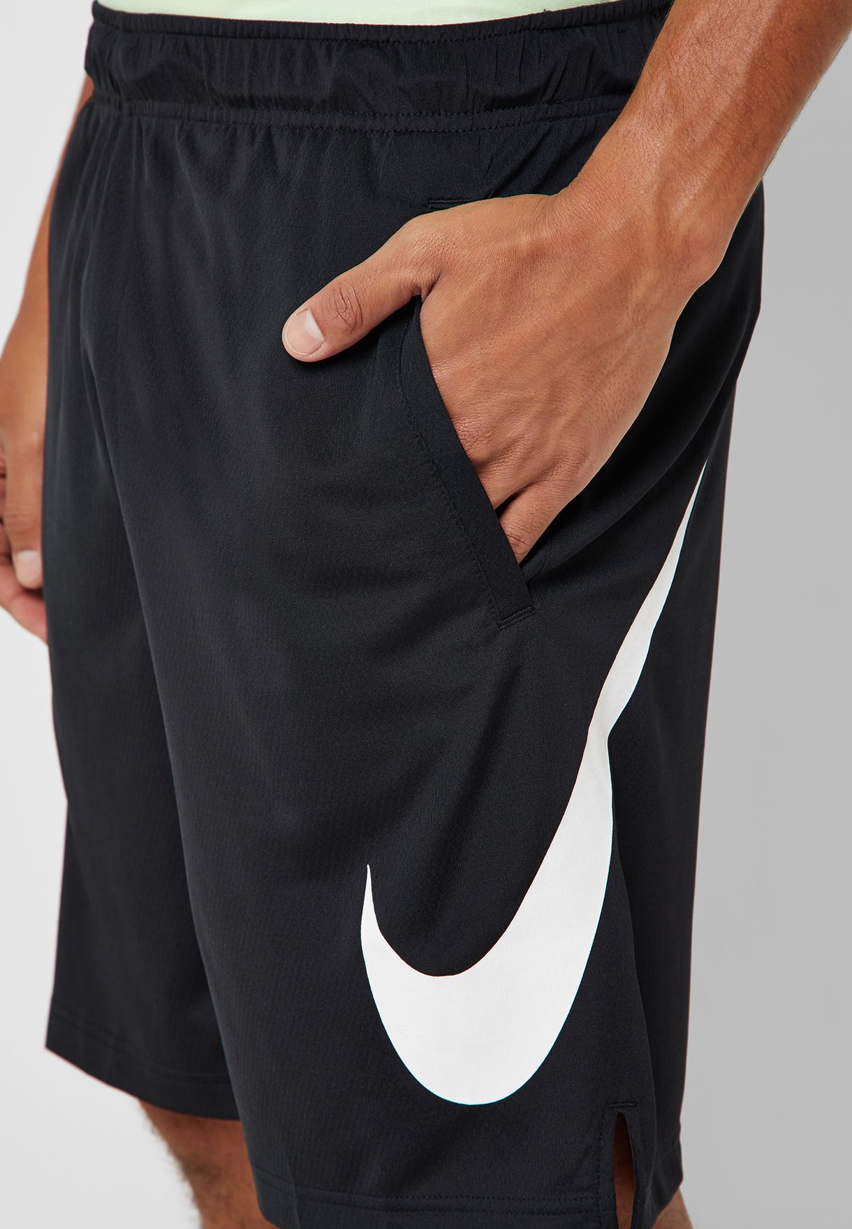 Buy Nike black Dri-FIT 4.0 Shorts for 