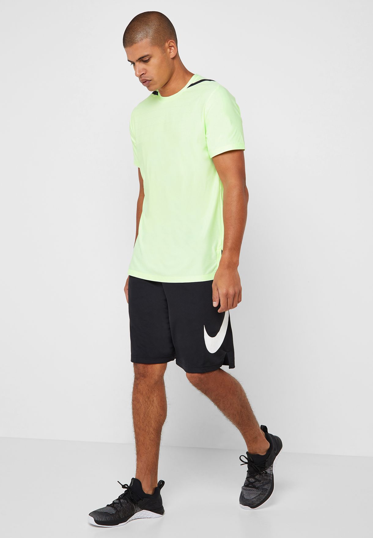 Buy Nike black Dri-FIT 4.0 Shorts for 