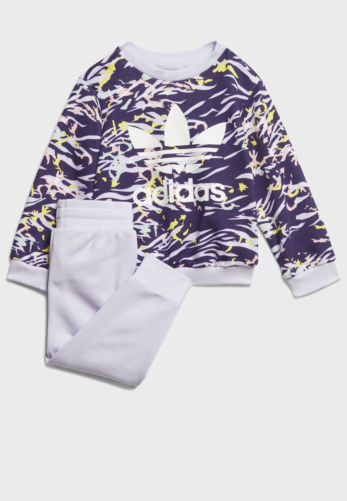 lavender adidas tracksuit