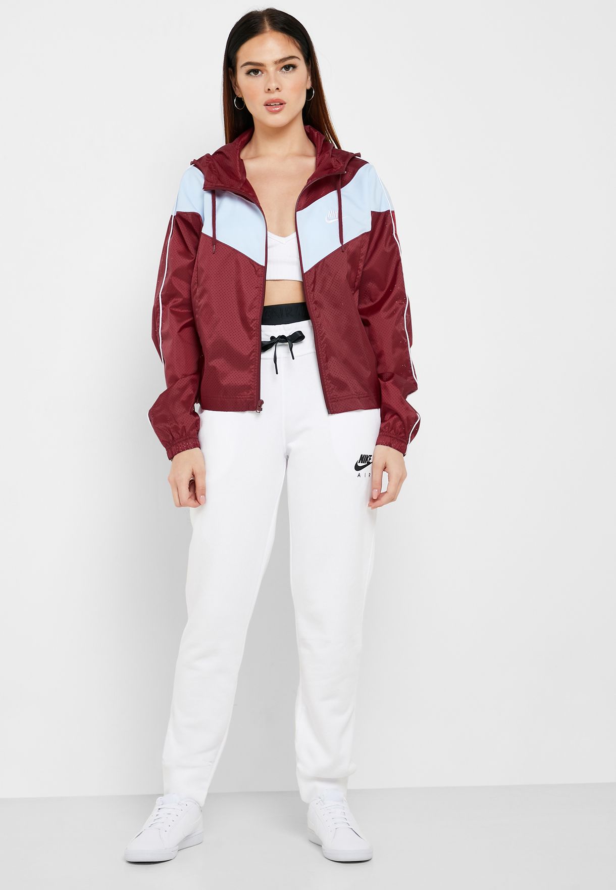 nike sportswear women's heritage windbreaker jacket