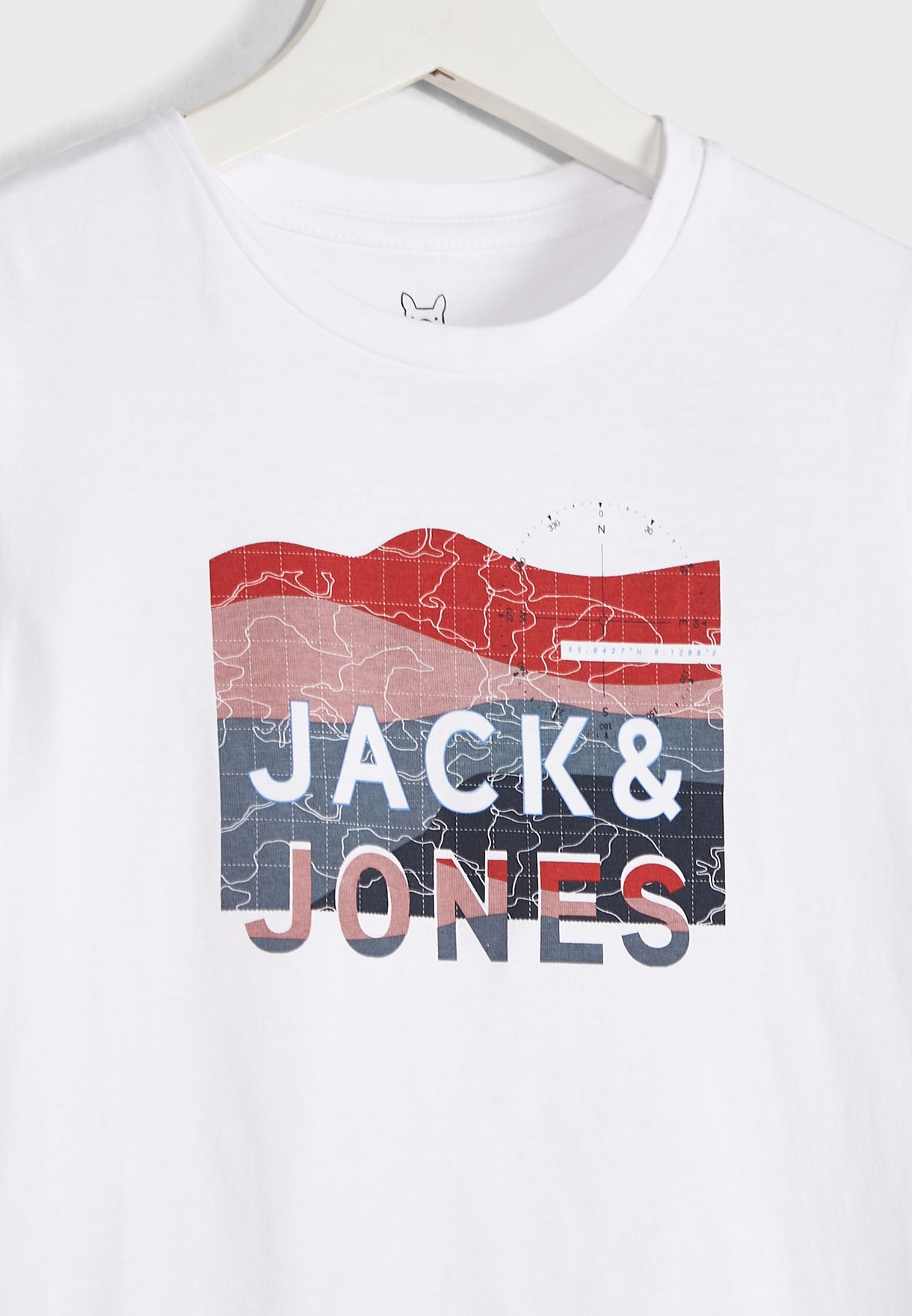 Youth Graphic Print Round Neck T-Shirt