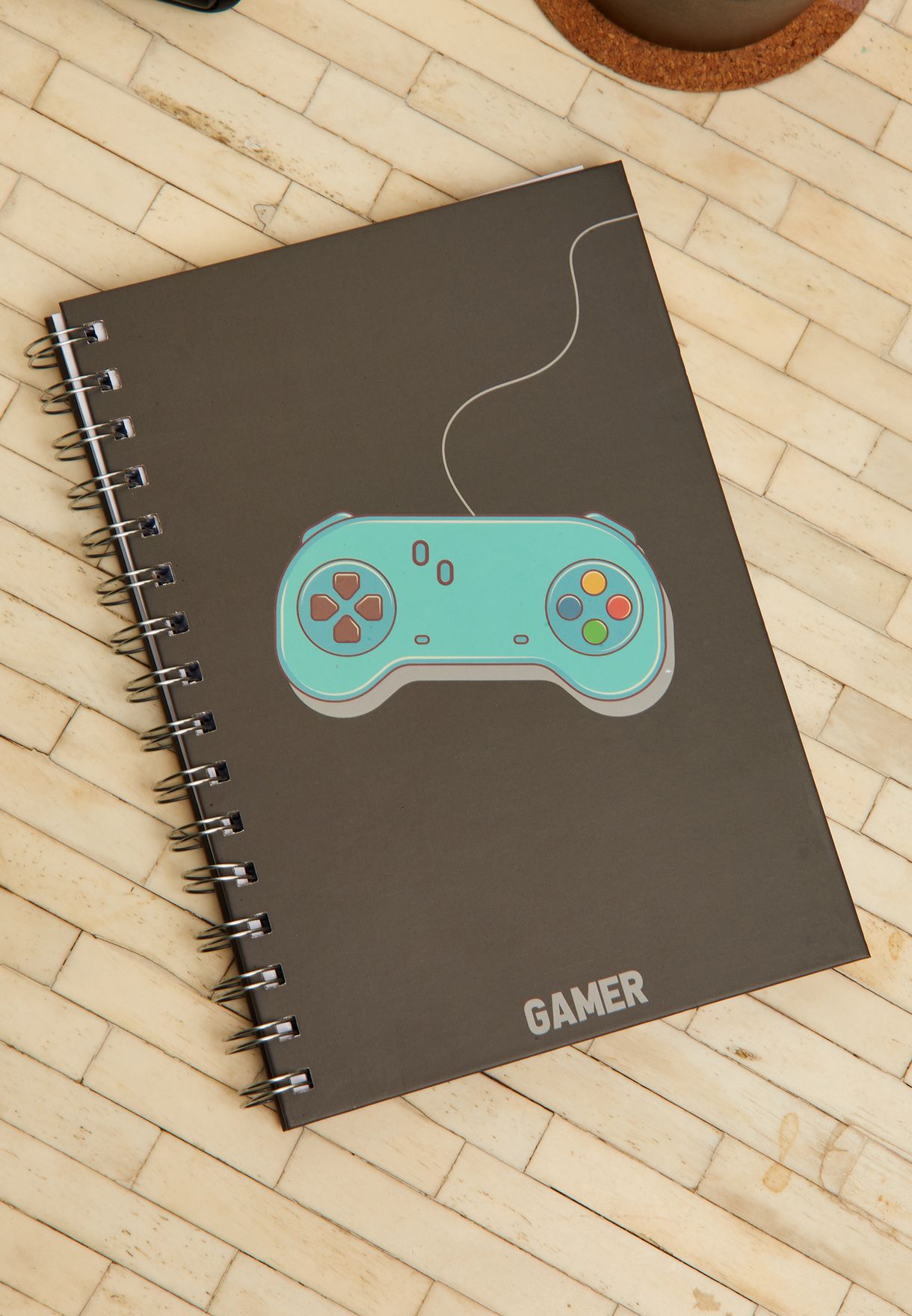 A5 Spiral Hardcover Notebook - Gamer