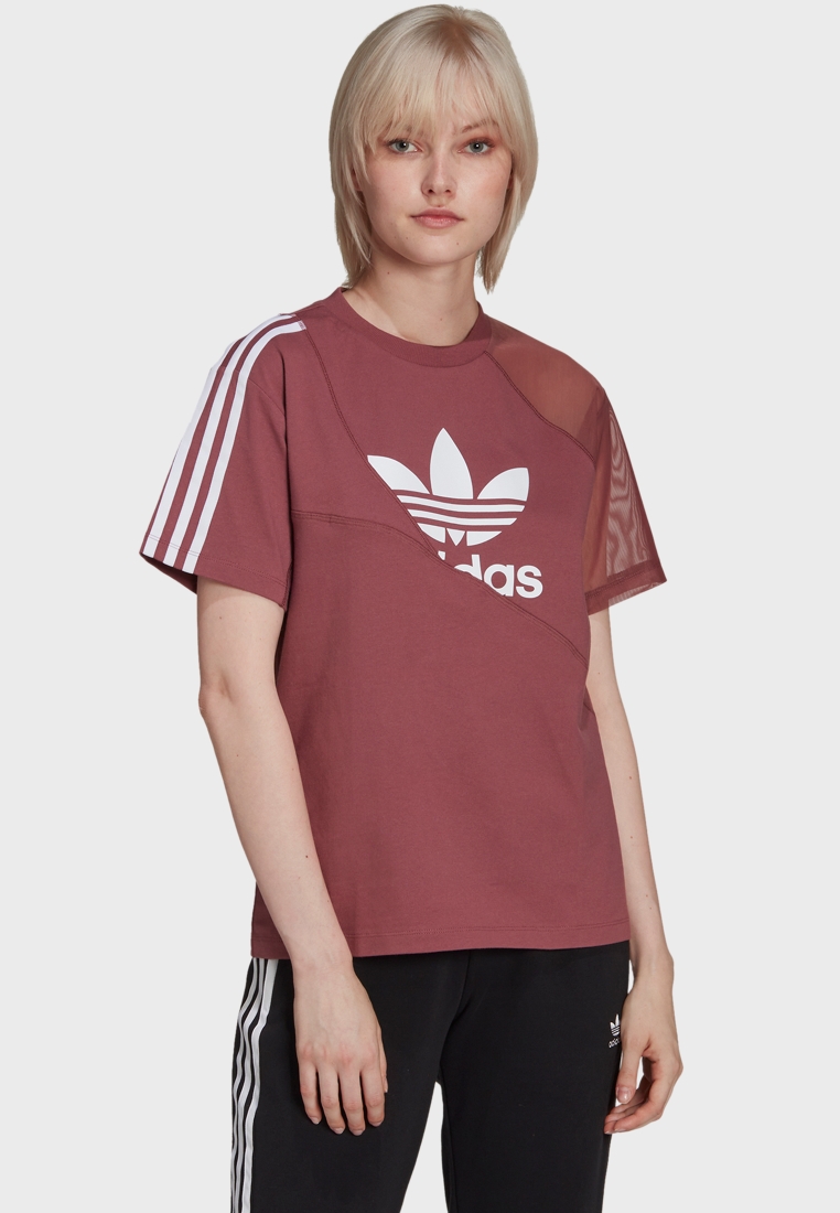 Buy Originals pink|red Split T-Shirt Kids in MENA, Worldwide