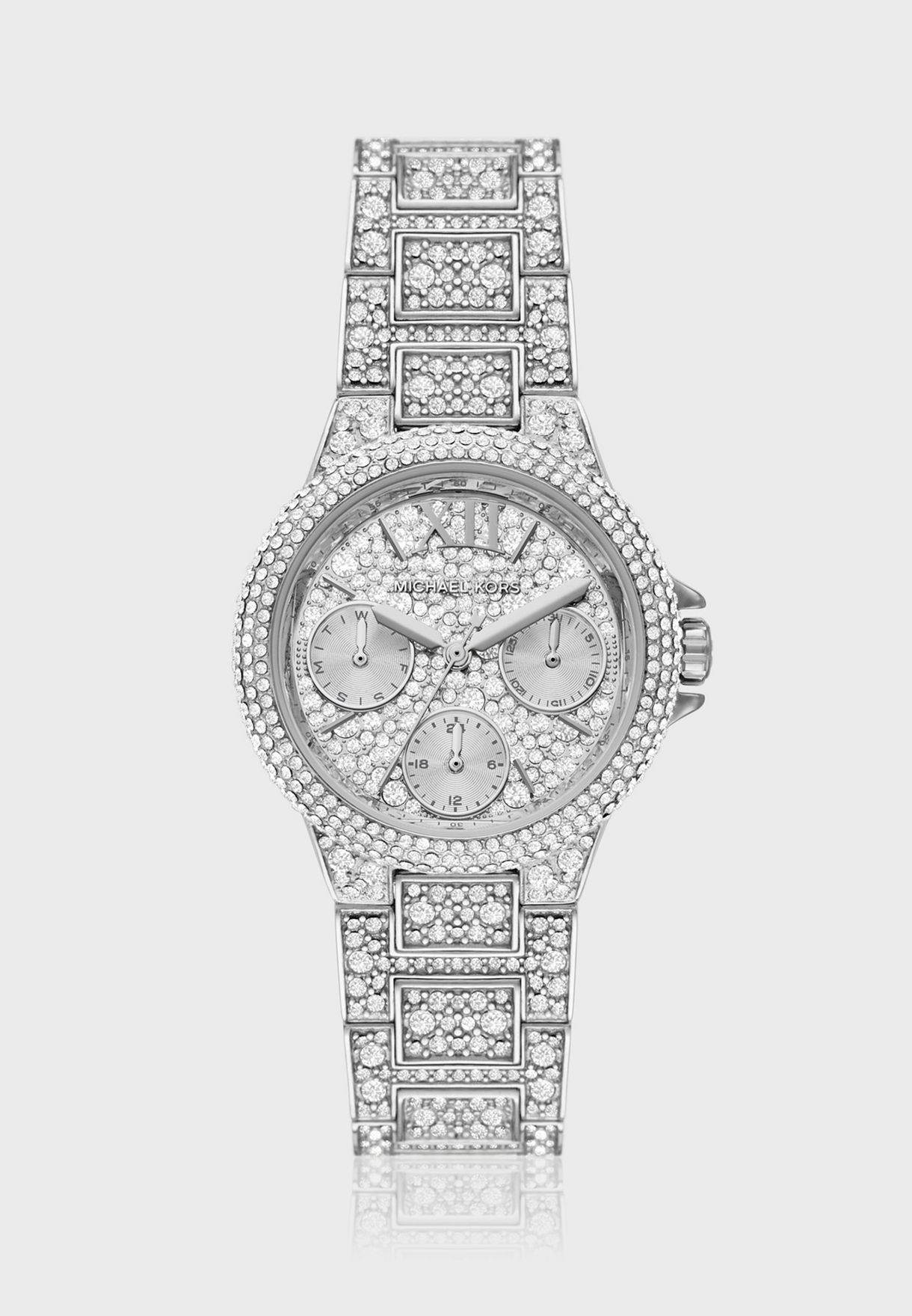 Classic Steel Strap Analog Watch