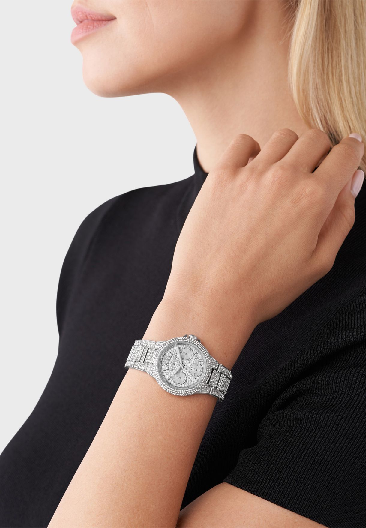 Classic Steel Strap Analog Watch