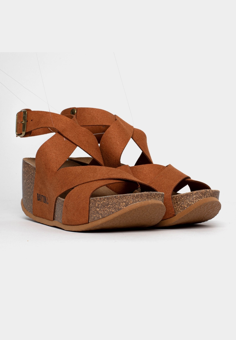Buy brown Murcia Wedge Sandals for Women in MENA,