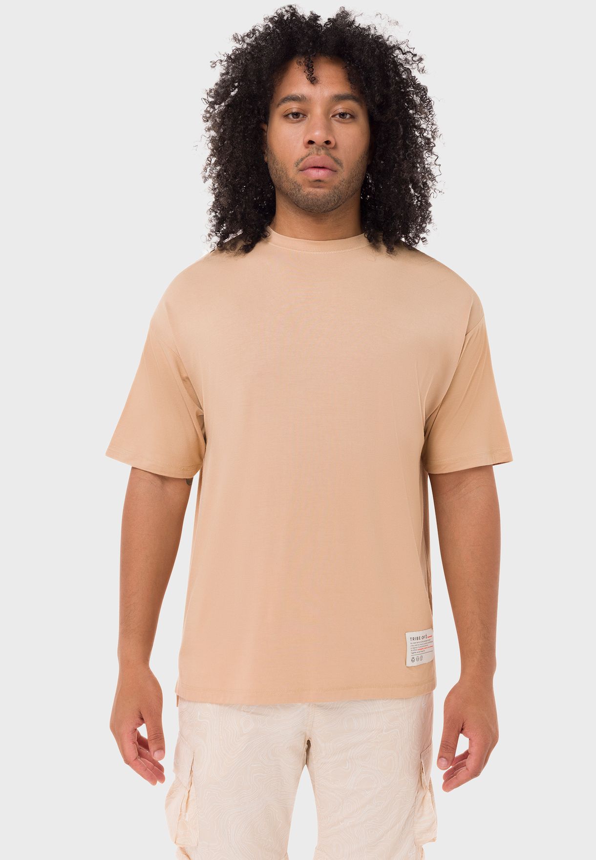 Askel Oversized Back Printed T-Shirt