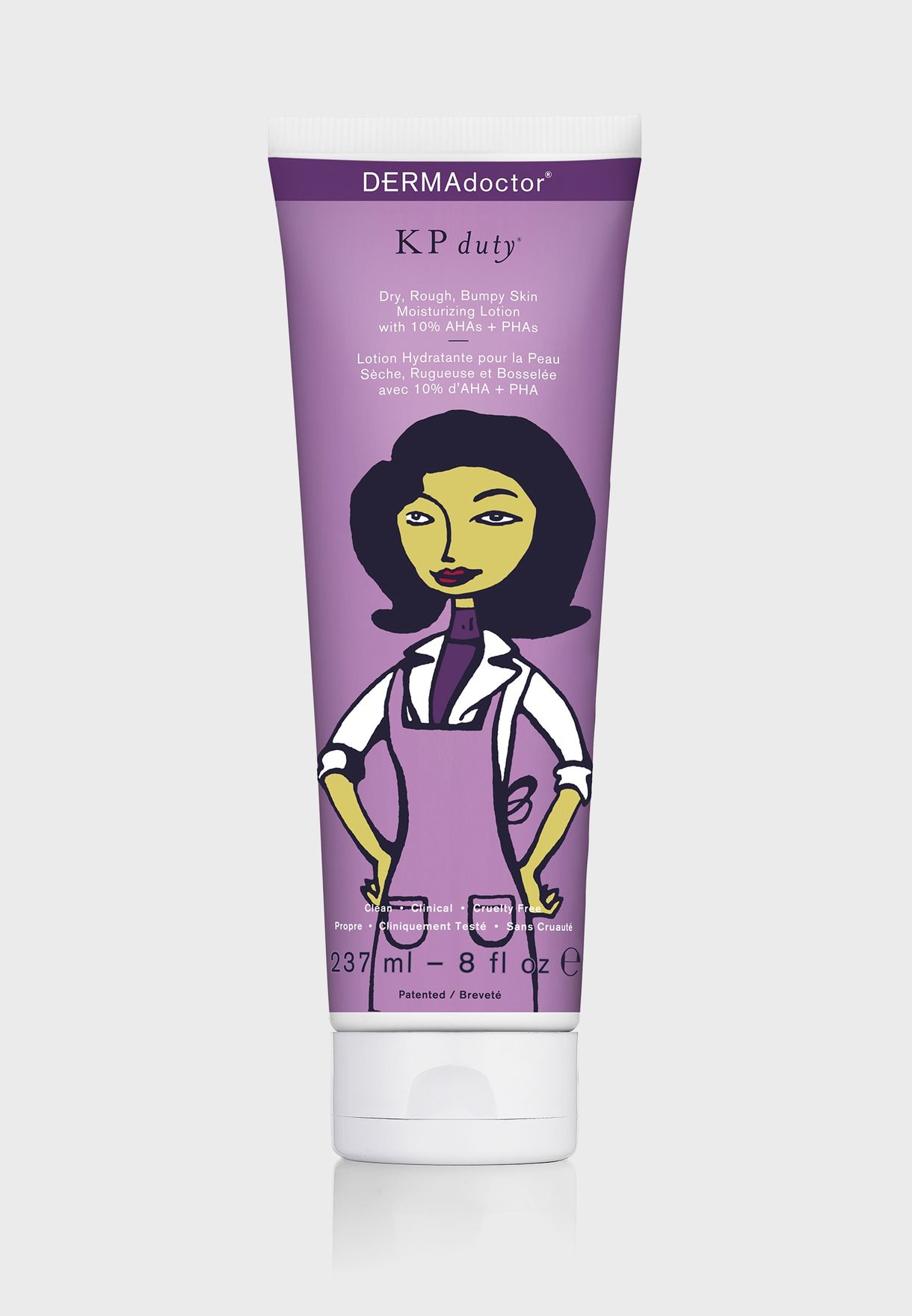 Kp Duty Dry, Rough, Bumpy Skin Moisturizing Lotion With 10% Ahas + Phas - 237Ml