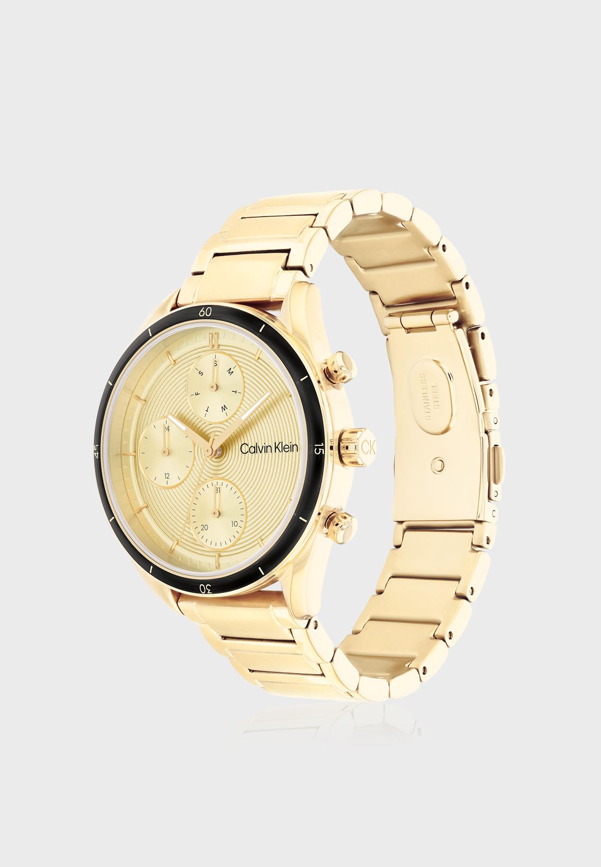 Buy Calvin Klein gold Moment Steel Strap Analog Watch for Women in Dubai,  Abu Dhabi