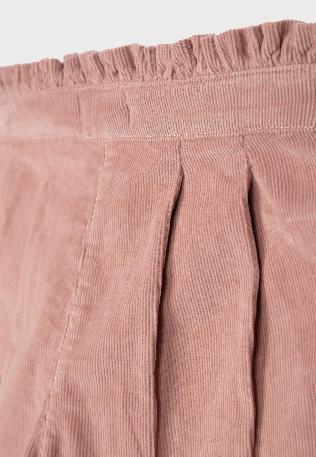 Kids Pleated Shorts