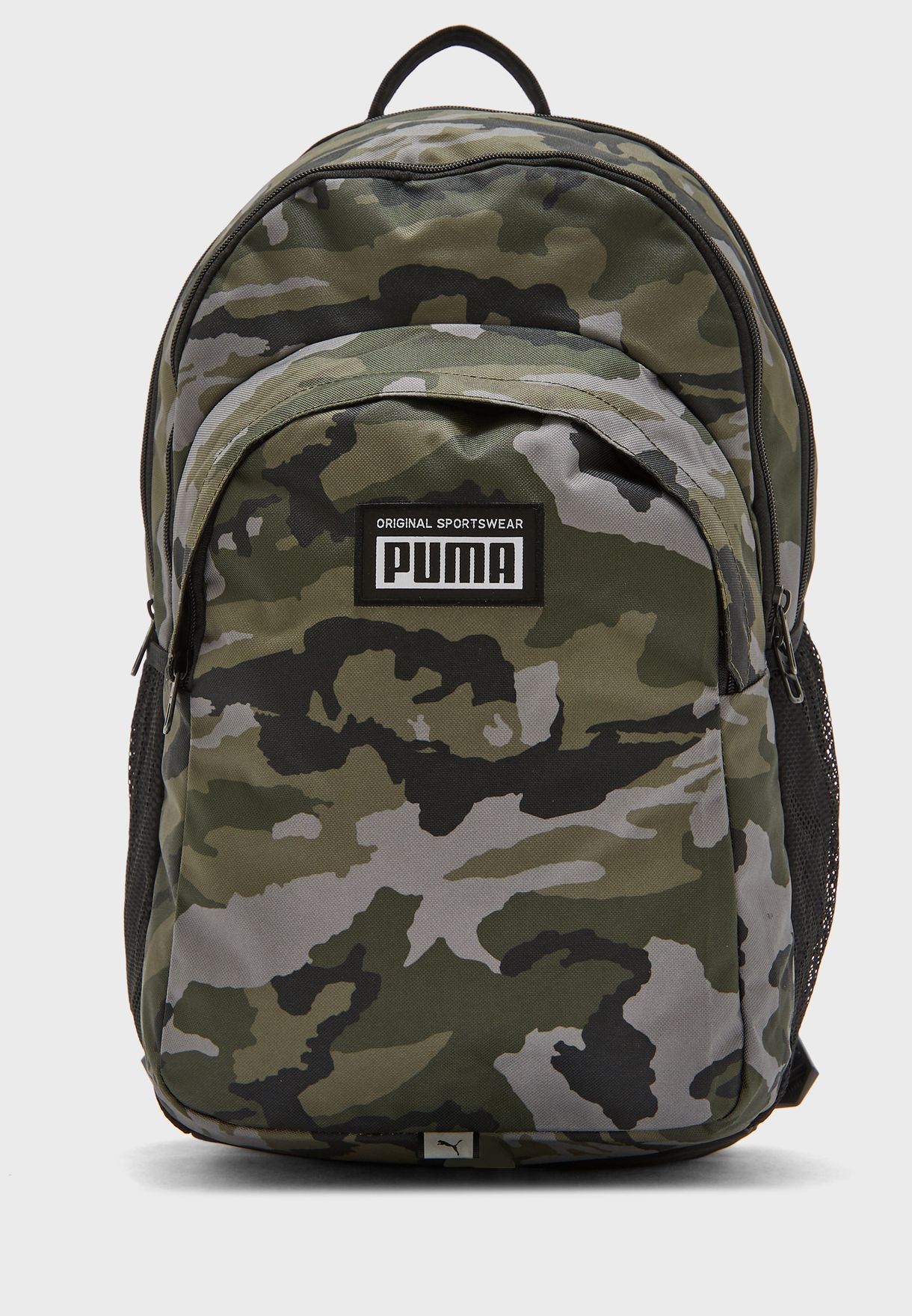 Buy PUMA green Academy Camo Backpack for Kids in MENA, Worldwide