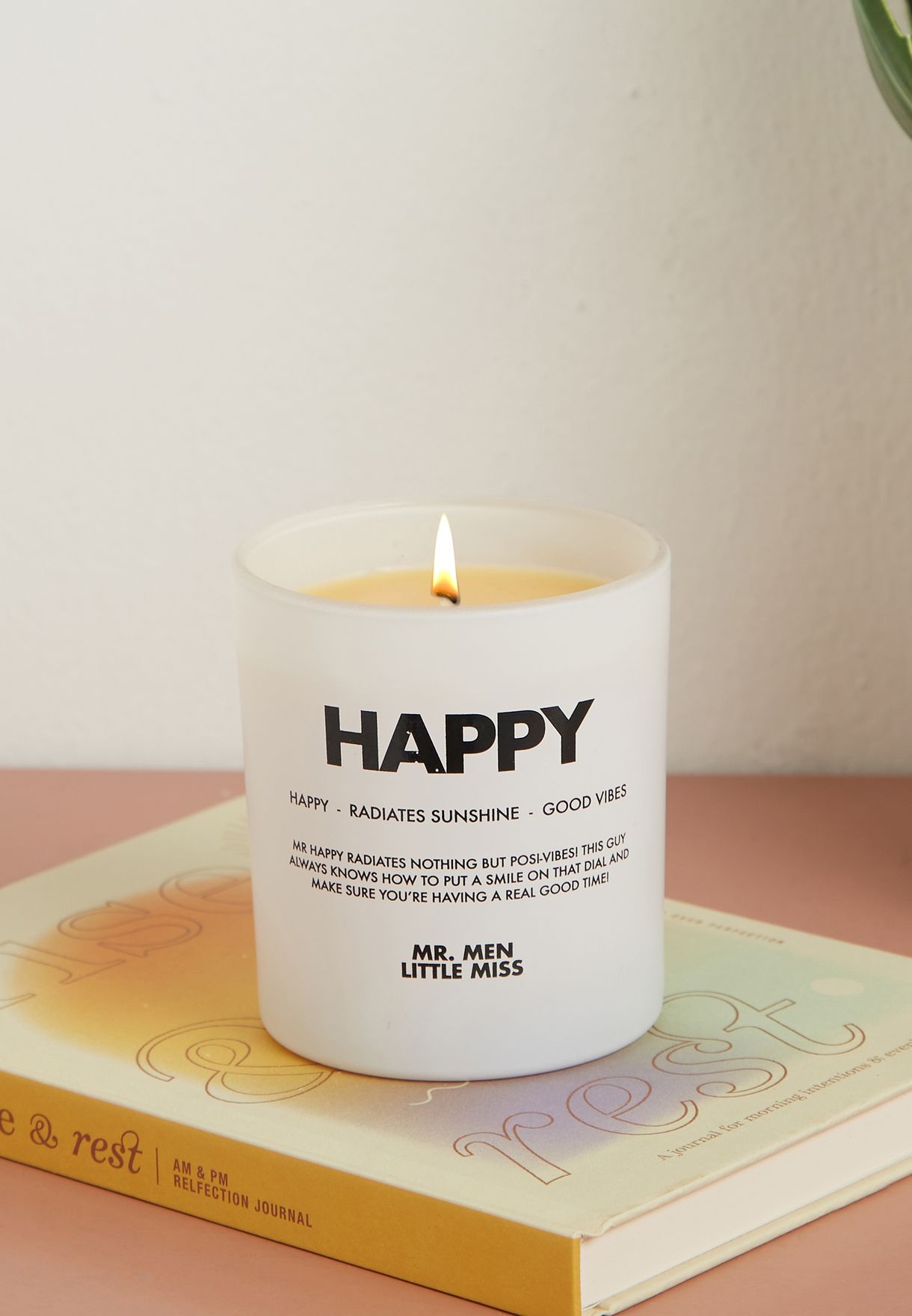 Mr Happy Candle
