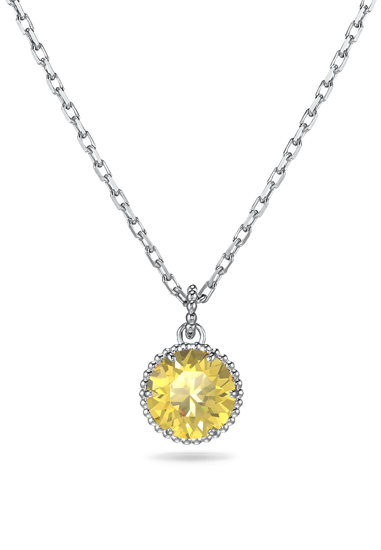 November Birthstone Short Necklace