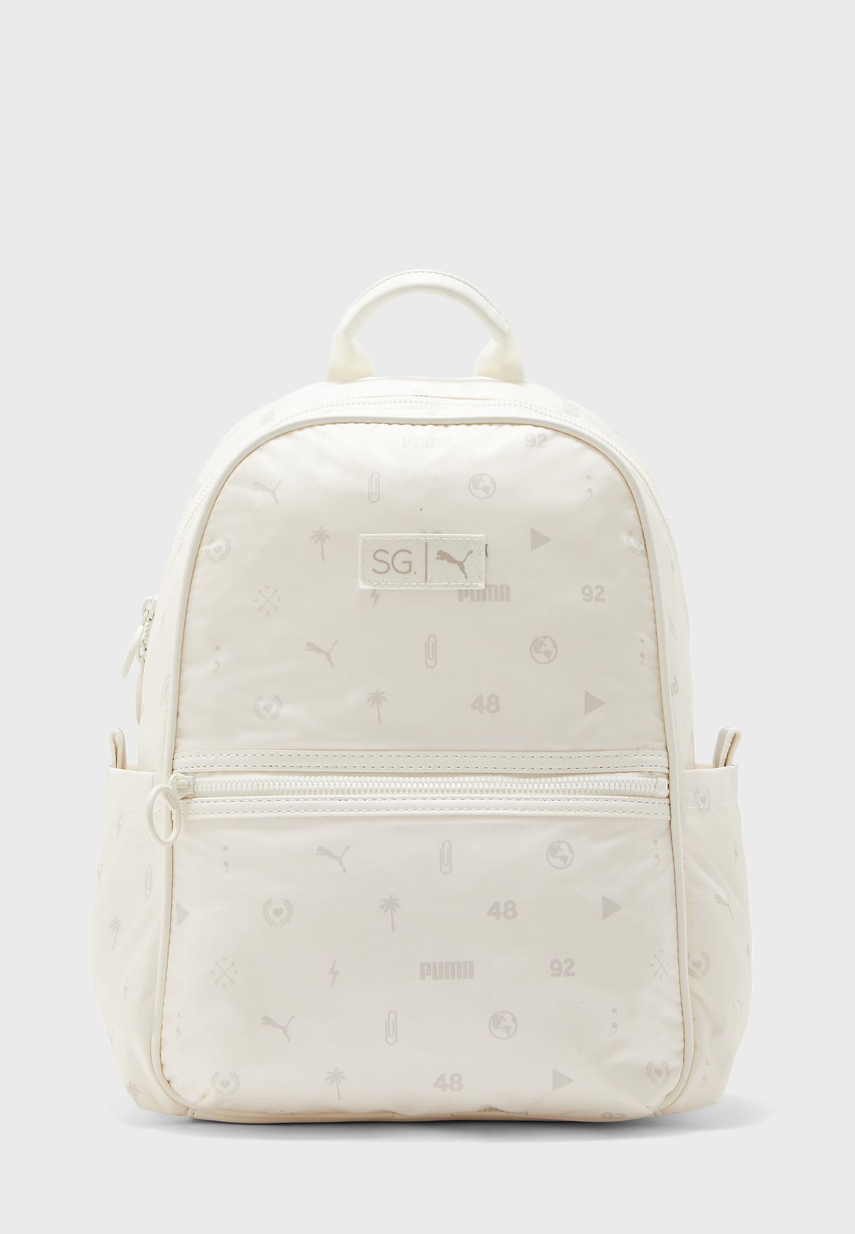 Buy PUMA white Selena Gomez Backpack 