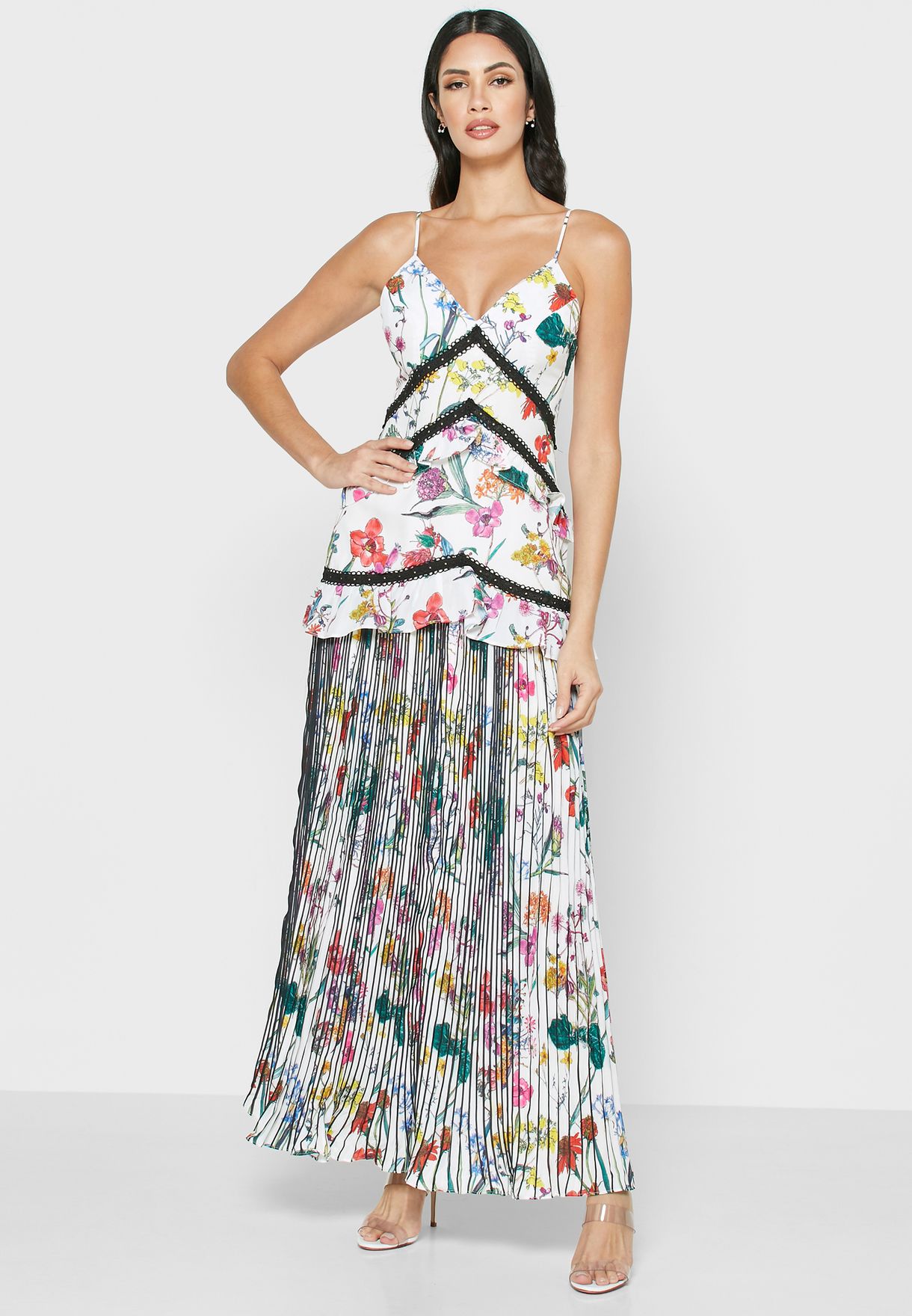 plisse dress