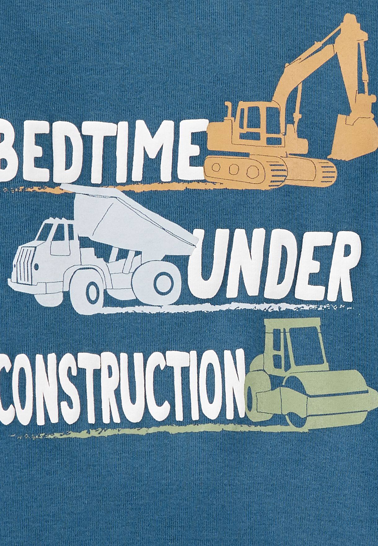 Kids 4 Piece Construction Printed Pyjama Set