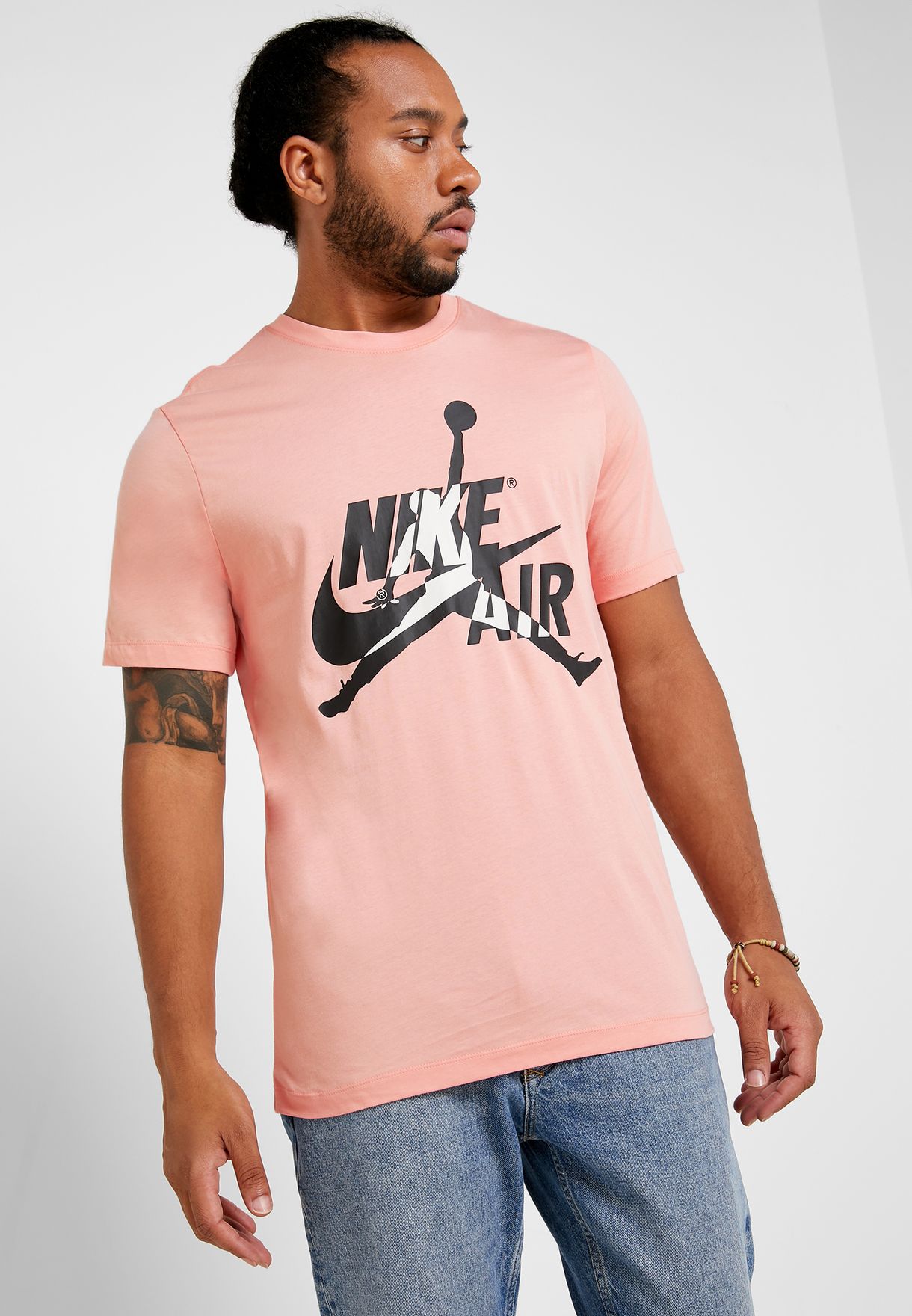 Buy Nike pink Jordan Jumpman Classic T 