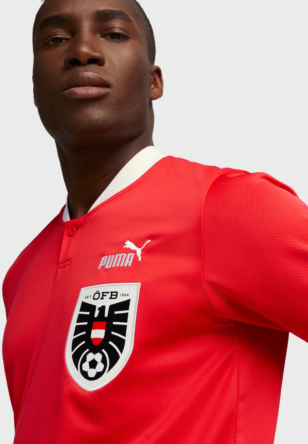 تيشيرت جيرسيه بشعار النمسا للرجال لكرة القدم