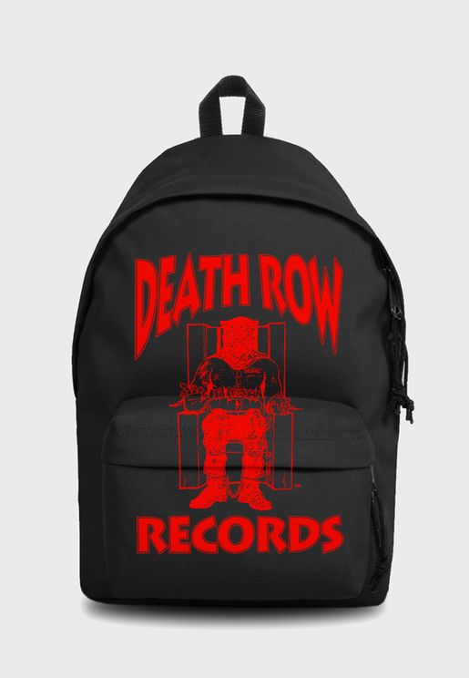 Logo Red Death Row Records Daypack