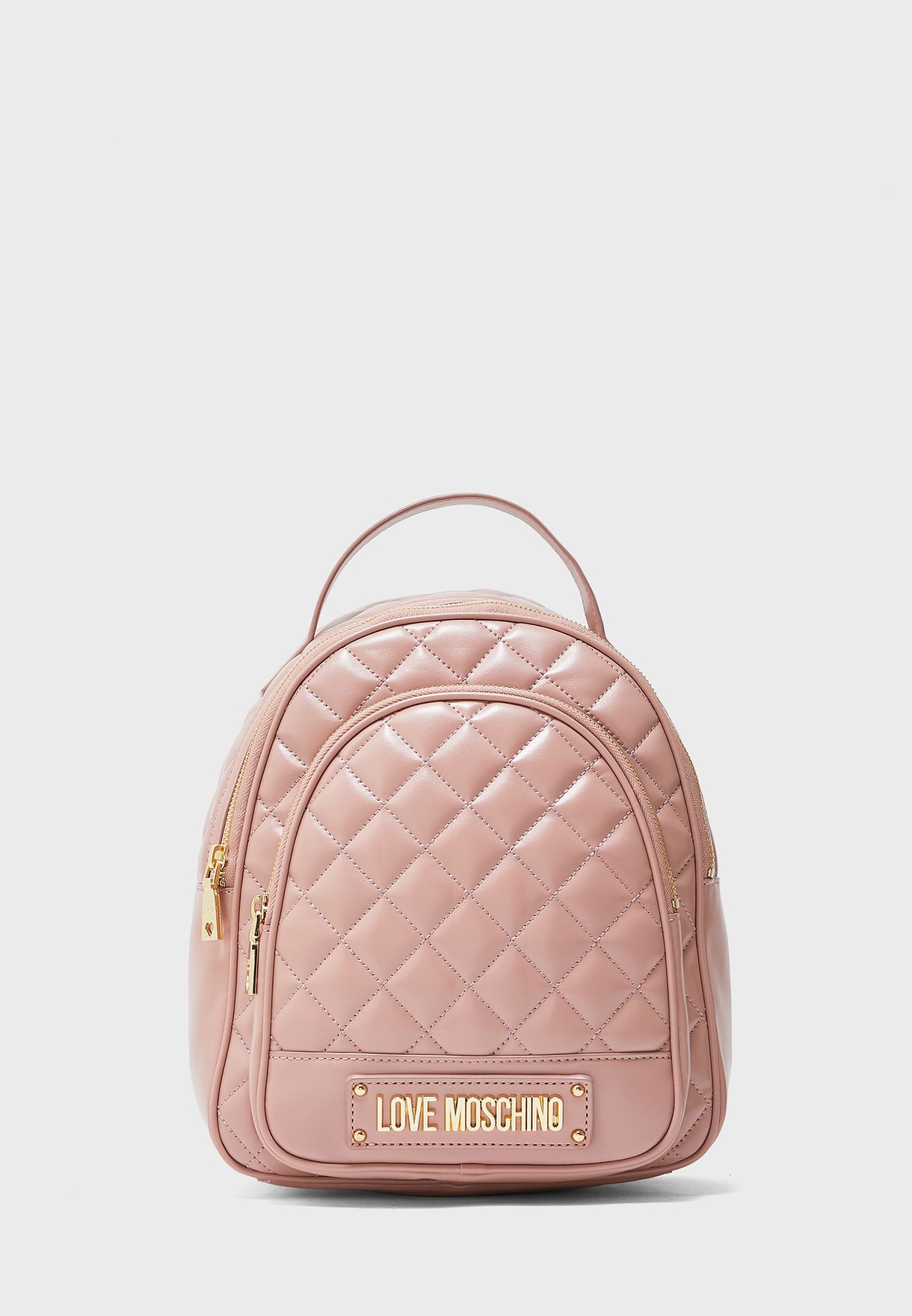 love moschino pink backpack